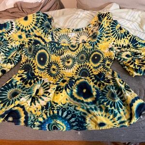 Womens plus size blouse